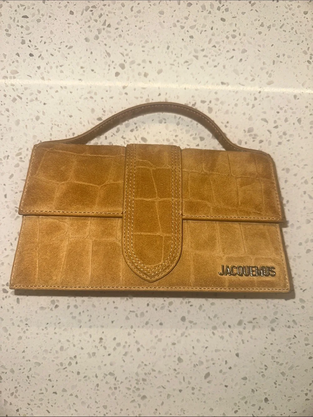 Jacquemus Le Grand Bambino Bag in Camel full set - Picture 7 of 14